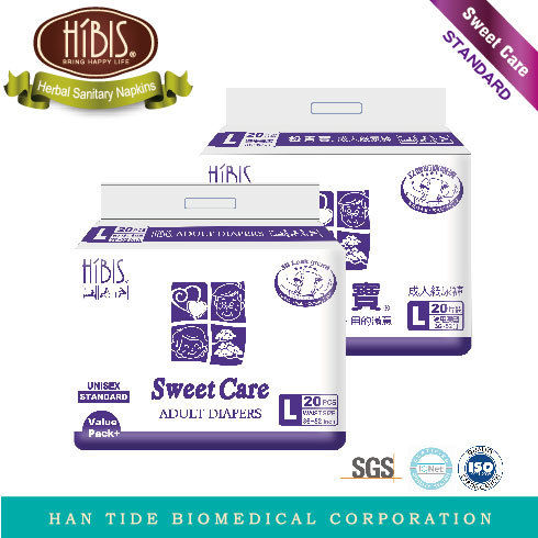 a  Standarda  Hibis Sweet Care Adult Diapers (L)