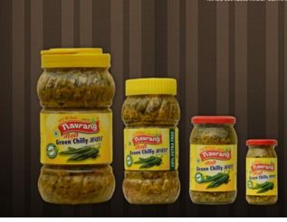 Green Chillies Pickle