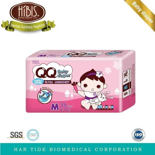 HIBIS QQ Baby Diaper-SWEET HOME (M)