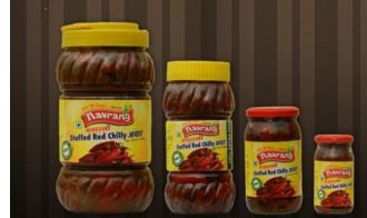 Stuffed Red Chillies Pickle