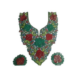Designer Neck And Arm Patch For Ladies Suit