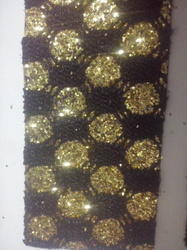 Sparkal Black Gold Fabrics