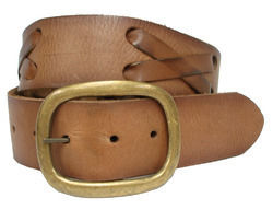 Tan Combo Leather Belt