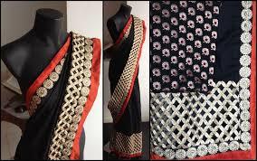 Embroidery Lace Saree Borders