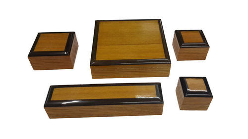 Leatherette Wooden Box