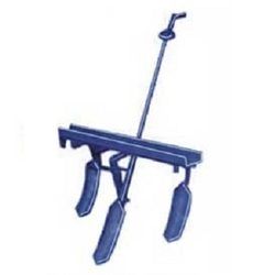 Blue Robust Animal Driven Tiller