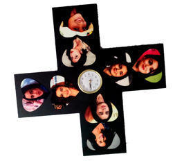 Hanging Photo Collage Clock