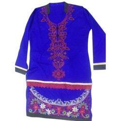 Ladies Woolen Designer Kurti - Premium Quality Woolen Fabric, Intricate Patterns & Versatile Color Options