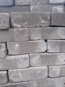 Ash Brick - Class C Fly Ash, Compressed at 28 MPa and Cured in 66 °C Steam Bath | Self-Cementing, Energy-Saving, Durable for Over 100 Freeze-Thaw Cycles