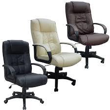 Executive Office Chairs - Padded Seat and Backrest, Swiveling Wheels and Height Adjustment Facility | Modern Appearance for Conference Rooms