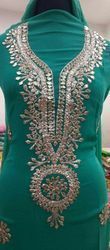 Gota Work Georgette Suit