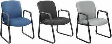 Visitor Chairs - Metal Frame with Ergonomic Backrest | Elegant Design, Rust Proof, Easy Maintenance, Long Shelf Life