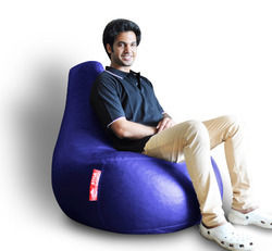 Blue Gamer Chair Bean Bag XXL