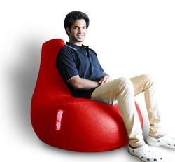 Red Gamer Chair Bean Bag XXL