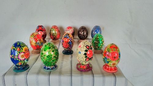 Paper Mache Easter Eggs