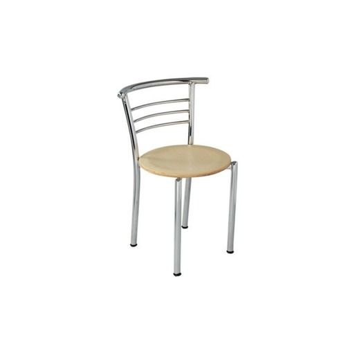 Restaurant Chair - Wooden Shell, Pipe Frame | Ergonomic Design, Versatile Finishes for Hospitality Settings