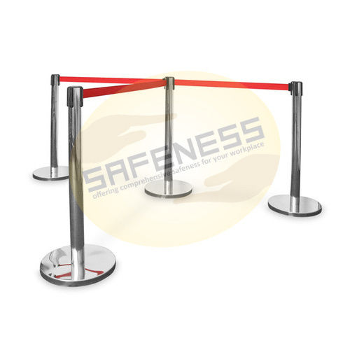 Retractable Queue Manager - Steel 	