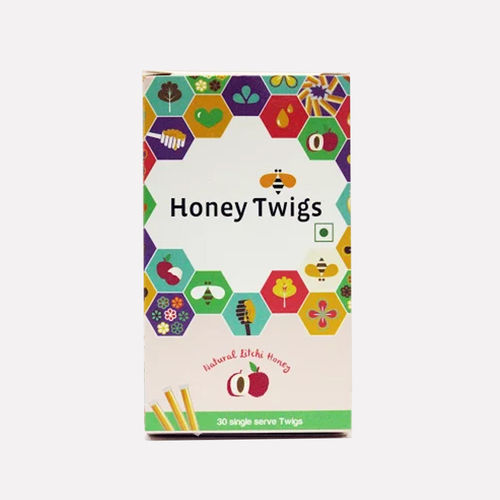 Natural Litchi Honey Twigs (Flavored Honey Single Serve Packs)