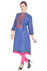 Charminar Asbestos Packing Designer Cotton Jaipuri Rajasthani Kurti