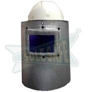 Furnace Observation Face Shield with FRP safety Helmet.