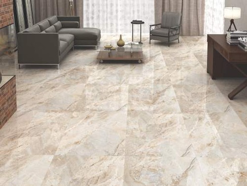 Porcelain Glazed Vitrified Tiles - High Density, Moisture Resistant, Stain Resistant Finish | Suitable for Indoor and Outdoor Installations