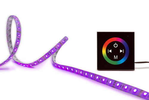 24W RGB Colour Changing Strip Lights