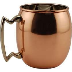 Copper Mug - Premium Quality Copper, Elegant Design , Safe for Drinking and Serving