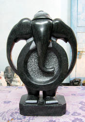 Lord Ganesha Abstract Statue