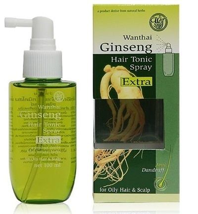 100ml Ginseng Hair Tonic Spray a   Extra Anti Dandruff For Oil Hair And Scalp