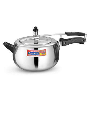 Cookplus Pressure Cooker Bold - Aluminium, 3 & 5 Litres | Ergonomic Stay Cool Handles, Easy Open And Close