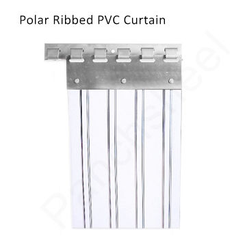 Polar Ribbed PVC Curtain