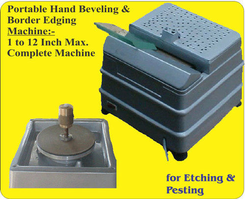 Portable Hand Beveling And Edging Machine