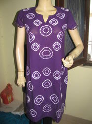 Bandhani Kurti - Premium Quality Cotton Blend, Exclusive Design , Eye-Catchy Color & Appealing Look