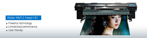 Wider KM12 Head HD Printer