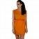 Yarrow Orange Color Megyar Sleeve Dress Application: Agriculture