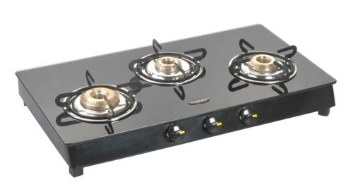 3 Burner Glass Top Stove