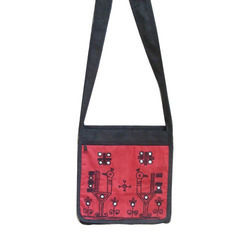 Embroidered Sling Bag