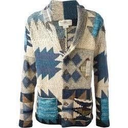 Cost-effective Mens Printed Cardigan