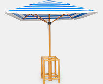 Umbrella Structure - 4 Sticks With Ferarri Fabric