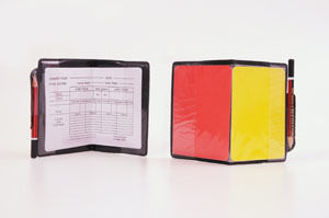 Rugby Referee Cards