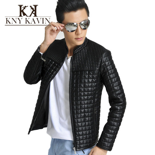 Men Leather Jacket - Premium Quality Genuine Leather, Tailored Fit , Modern Trend Design