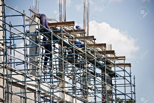 Scaffold with Timber Decking and Access Scaffold Service By The South-end Scaffolding & Formwork System