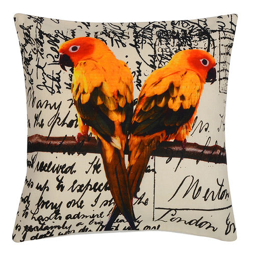 Digital Printed Birds Cushion Cover