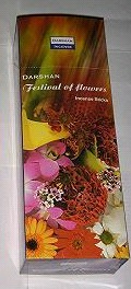Festival Of Flowers Hexagonal Square Cone Tall Agarbatti