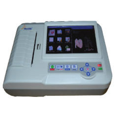 Digital Six Channel ECG Machine