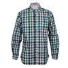 Green And Blue Checks Shirt