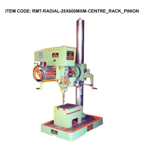 25mxm/600 Radial Drilling Machine (Rack - Pinion)