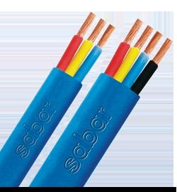 Submersible Cables - High Conductivity Bunched Flexible Copper, High Grade Flexible PVC Insulation & Sheath, High Voltage Withstanding Capacity, Long Life Extension for Electrical Equipment