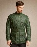 Mens The Roadmaster Jackets Emerald Green R4441 Belstaff Clearance