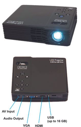 Aaxa Home Theater Projectors 3d-450